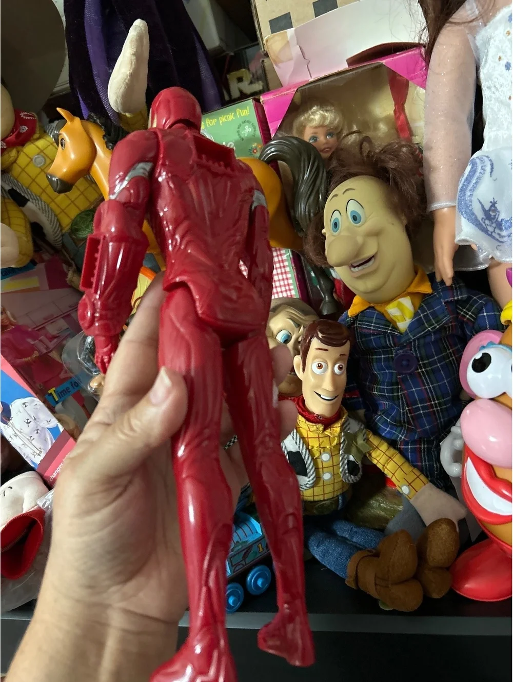 Marvel Iron Man Action Figure Red and Gold